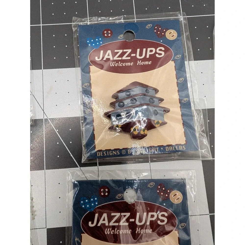 Jazz ups by Delight Resin Plastic craft minis lot‎ 10 Birds & Birdhouses sealed